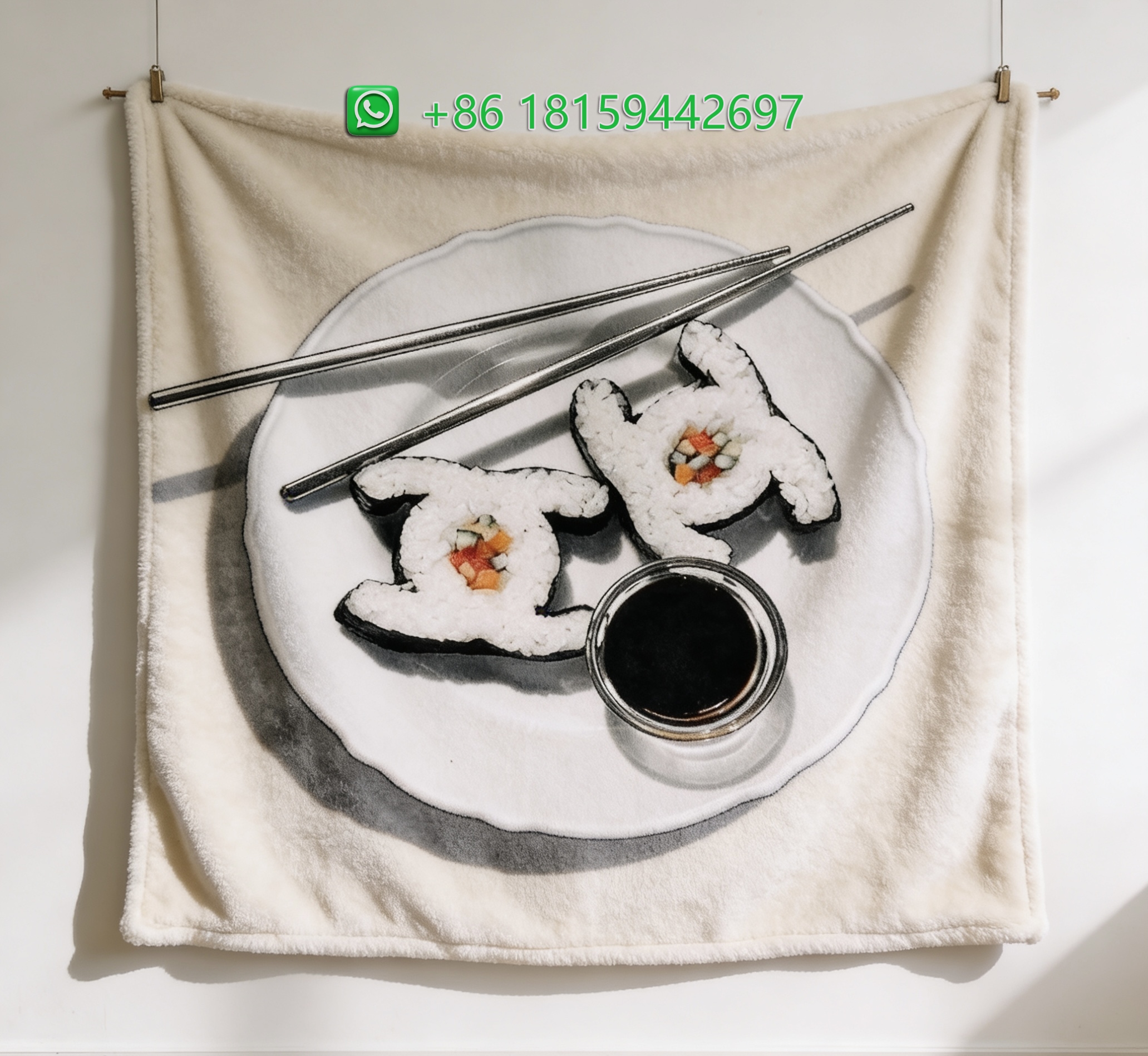 Chanel Throw Blankets
